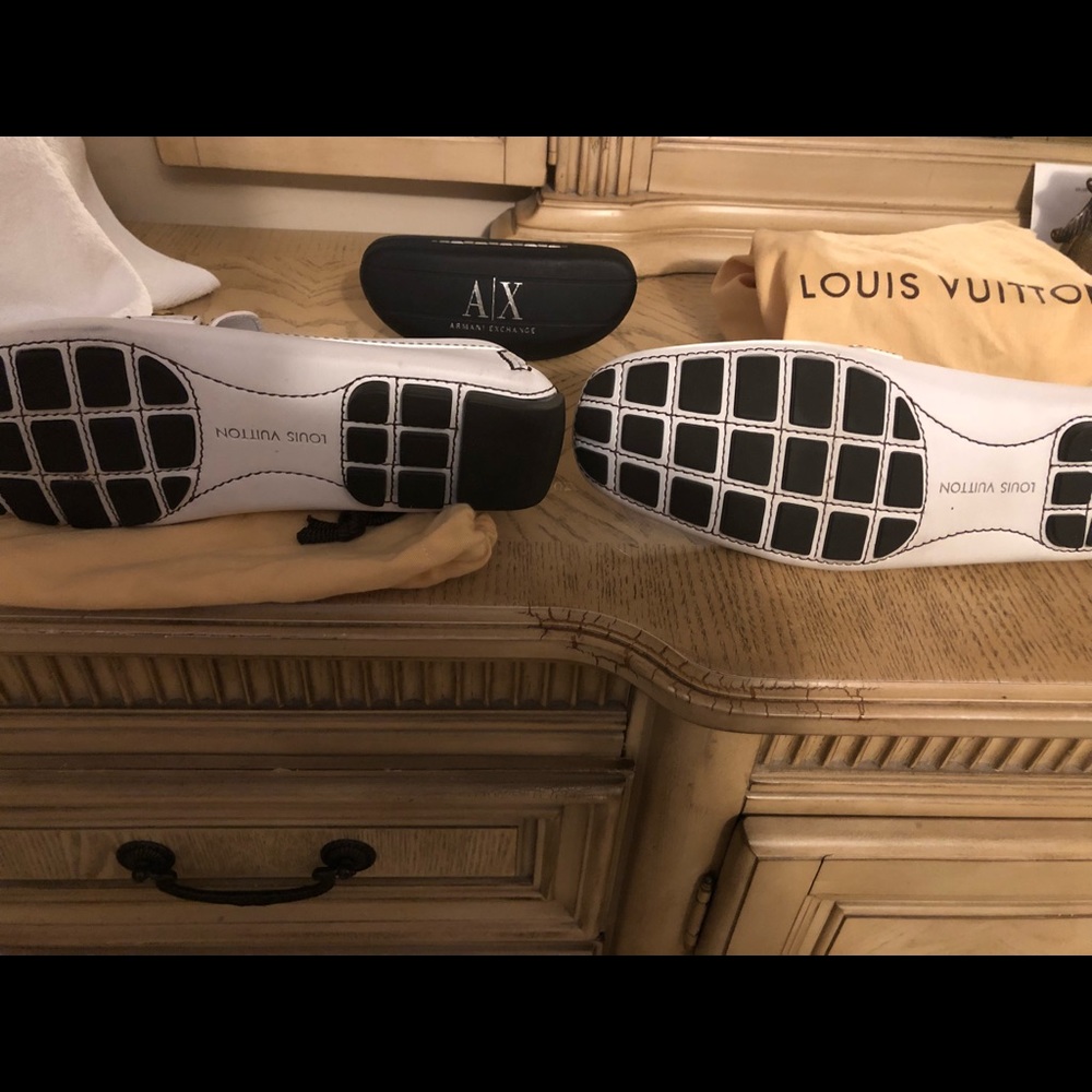 LV like New White loafers - Picture 6 of 8